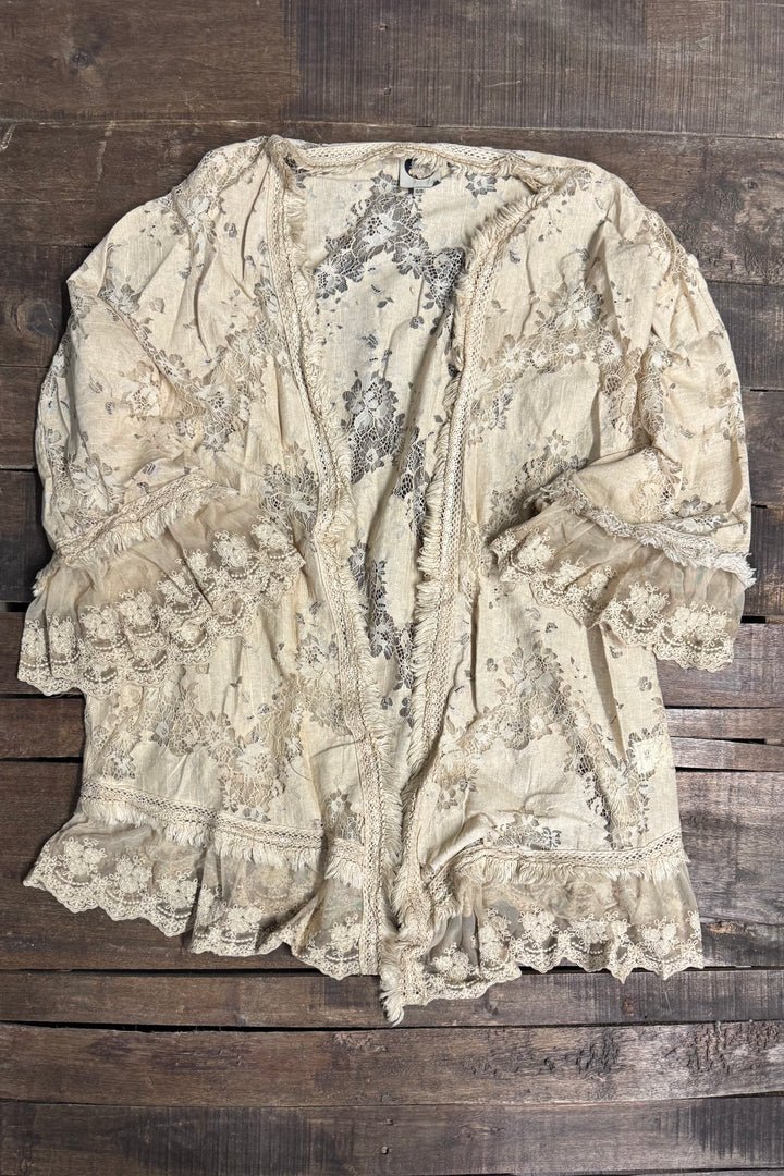 Enchanted Meadows Kimono - ivyandlavyboutique Jaded Gypsy