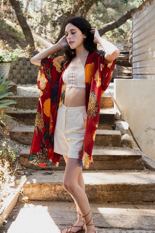 Evening Out Kimono - ivyandlavyboutique Leto Accessories