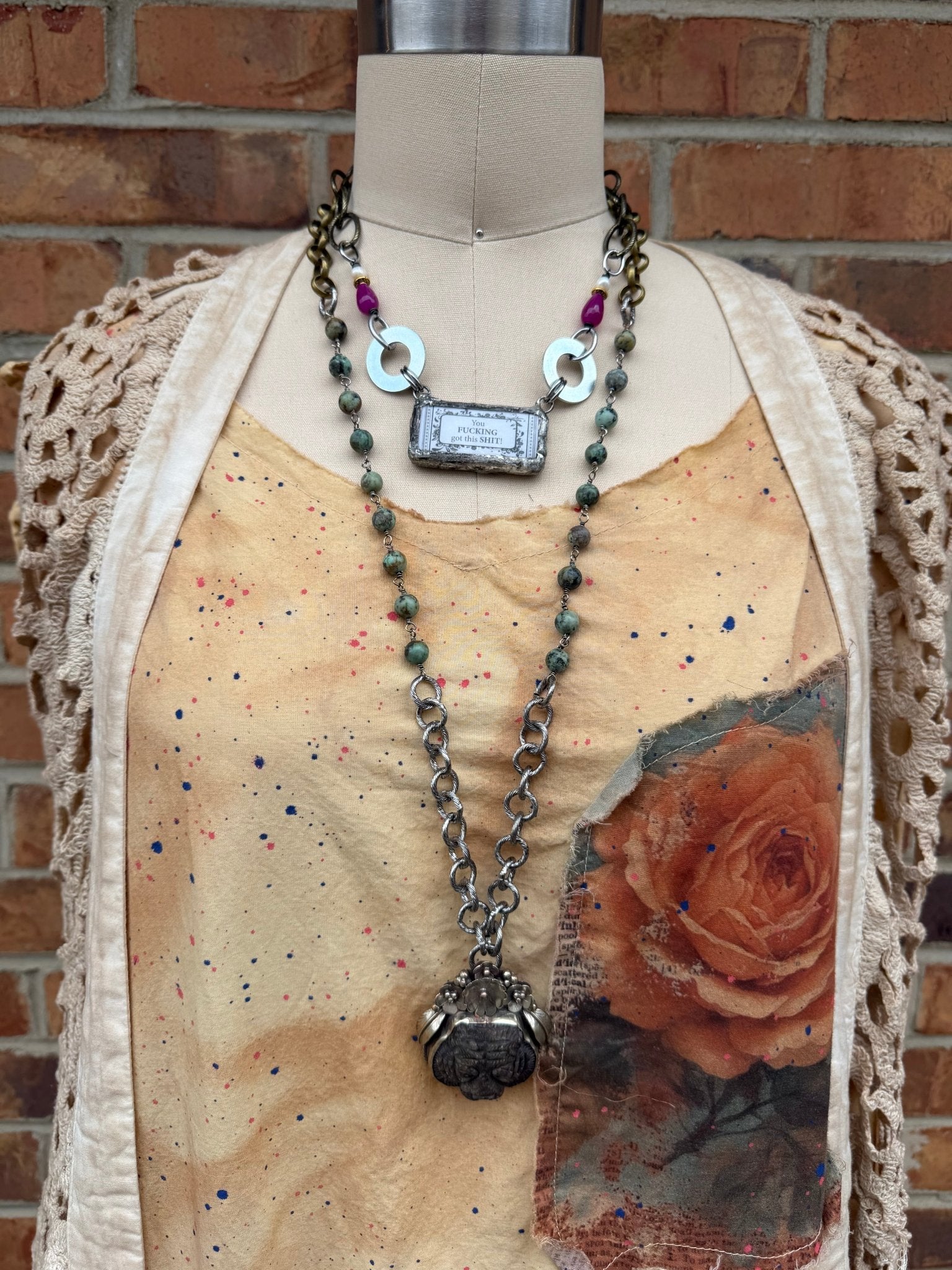 Eye of the Tiger Necklace - ivyandlavyboutique ivyandlavyboutique