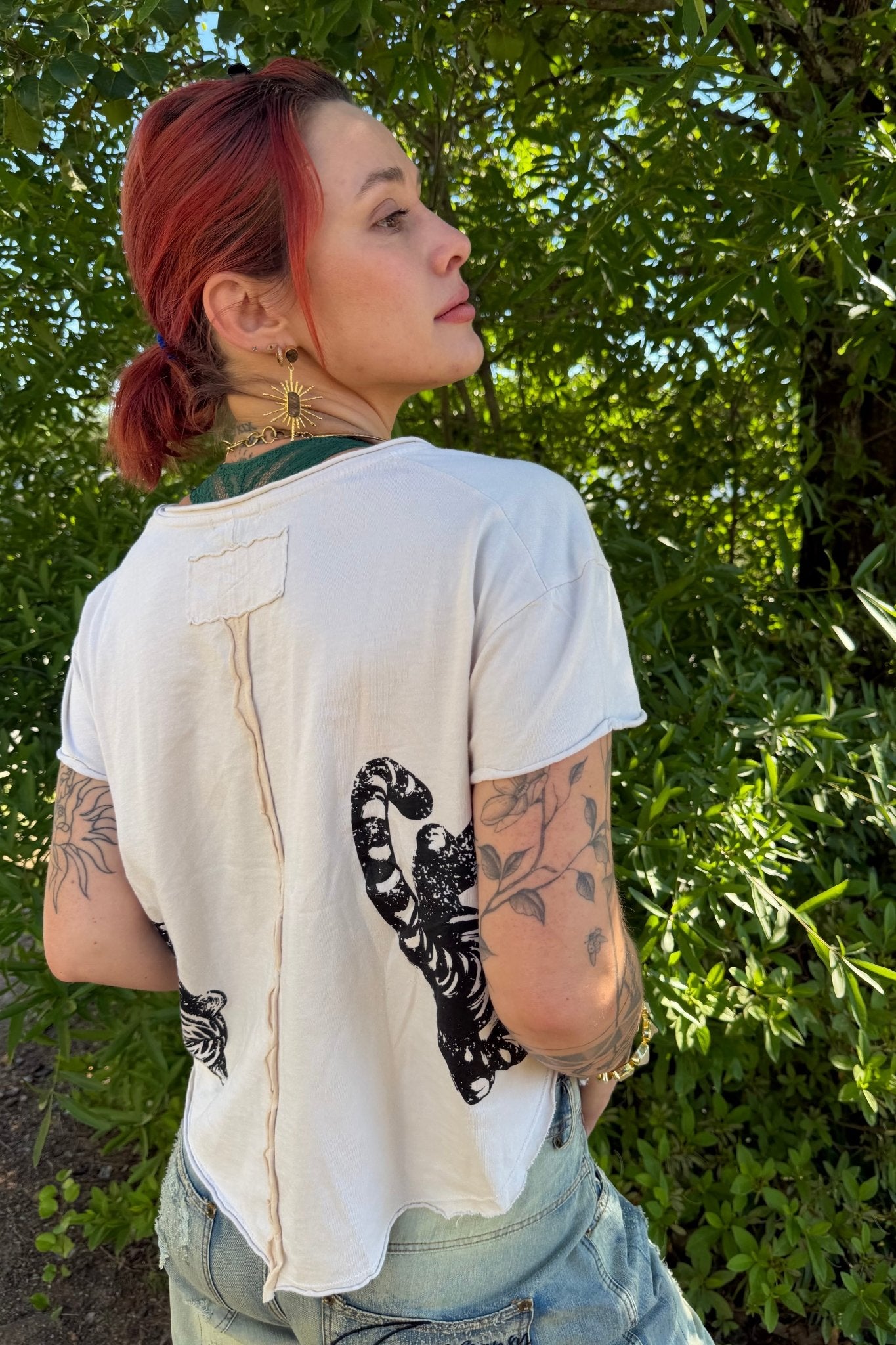 Eye of the Tiger Printed Swing Tee - ivyandlavyboutique LeParisPetit by I Love Linen