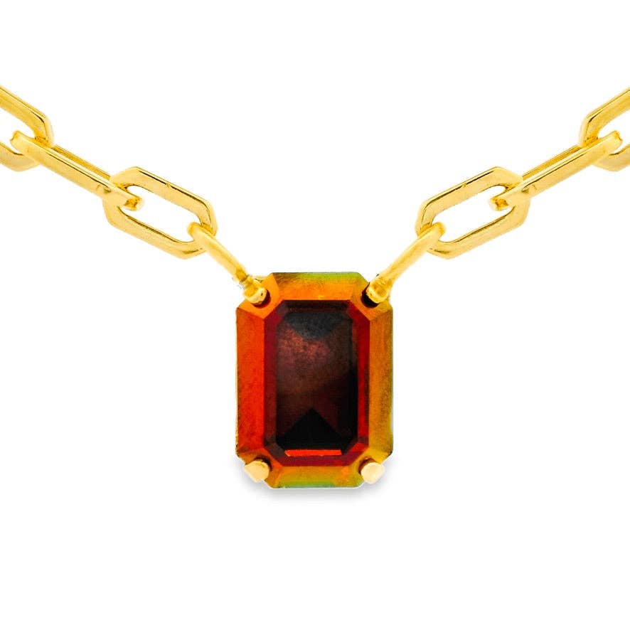 Dereka Necklace in Chocolate