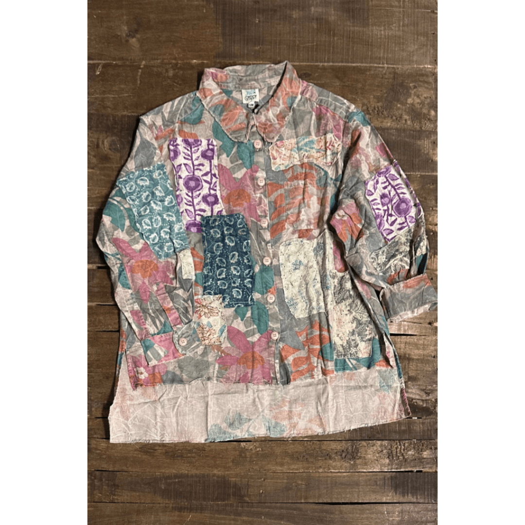 Faded Gardens Top - ivyandlavyboutique Jaded Gypsy