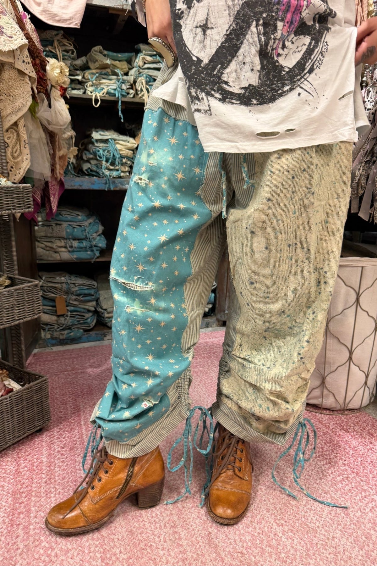 Faded Grace Pant - Boho Wanderlust Boutique A Rare Bird Shop