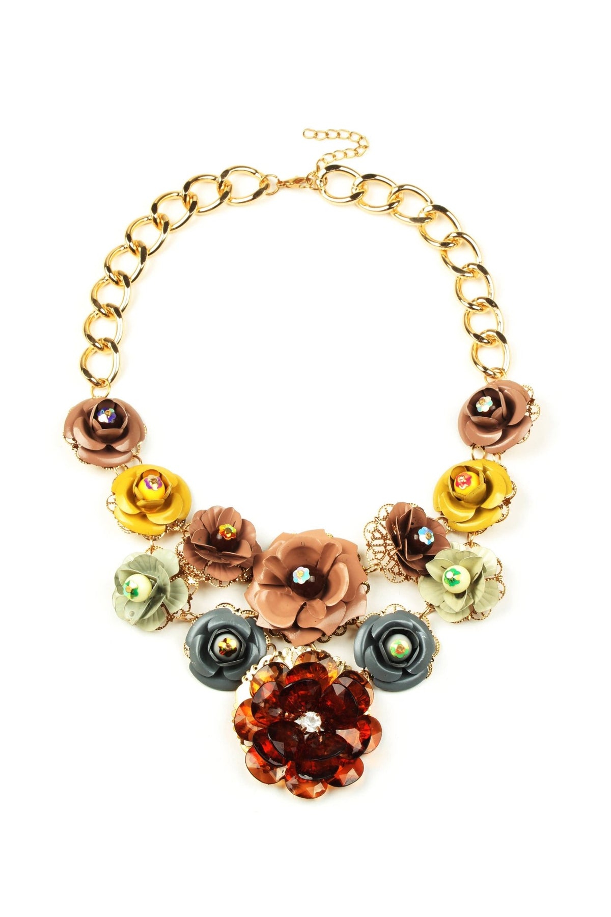 Fall Into Spring Necklace - ivyandlavyboutique Eye Candy Los Angeles