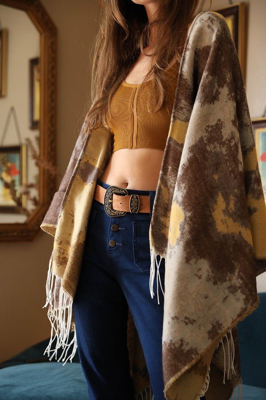 Faux Suede Antique Gold Western Buckle Belt - ivyandlavyboutique Leto Accessories