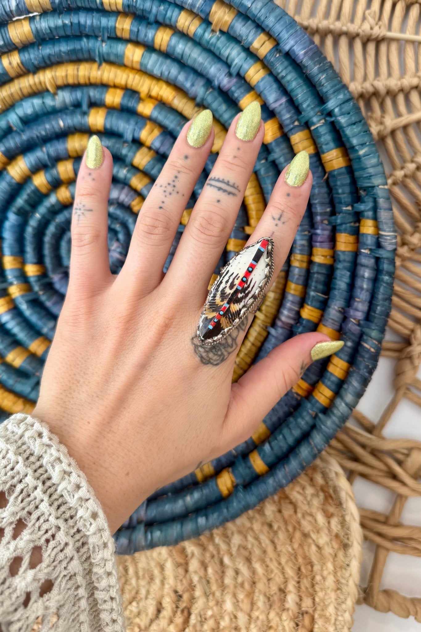 Feather Bliss Ring - ivyandlavyboutique ivyandlavyboutique