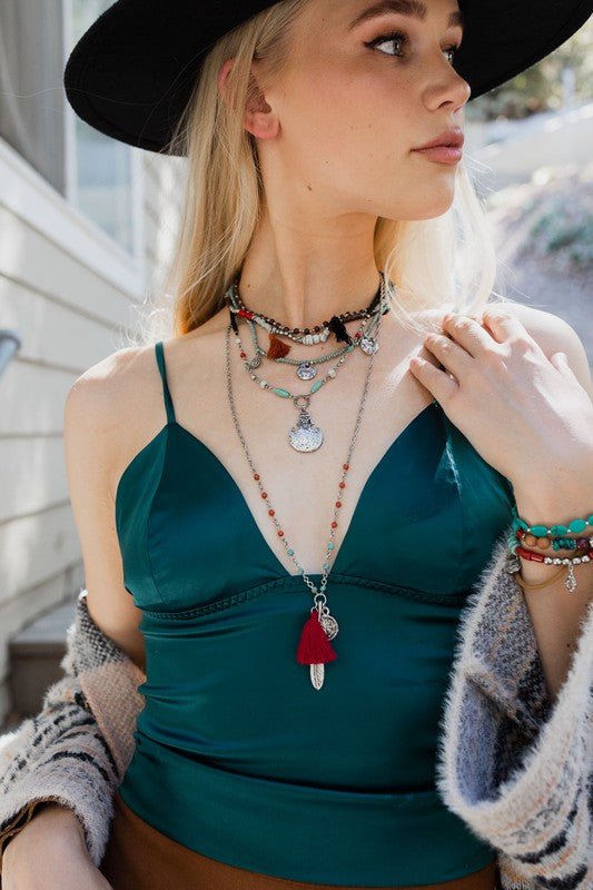 Feather In The Wind - ivyandlavyboutique Leto Accessories
