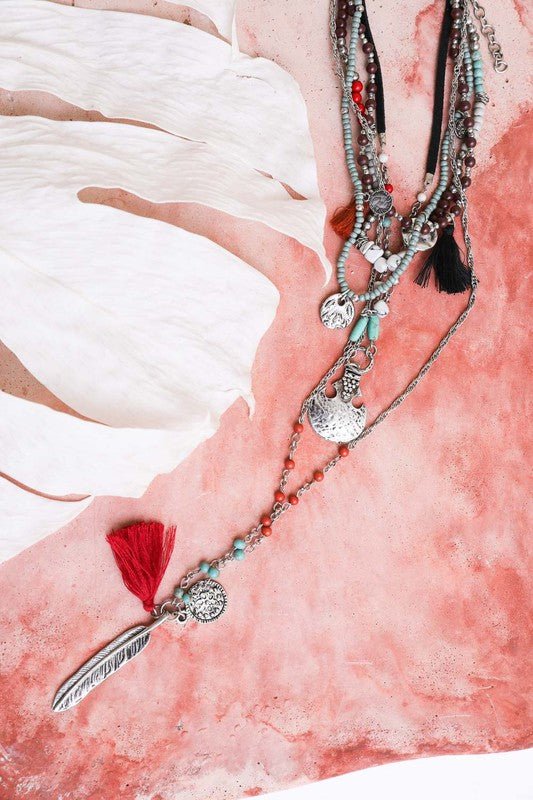 Feather In The Wind - ivyandlavyboutique Leto Accessories