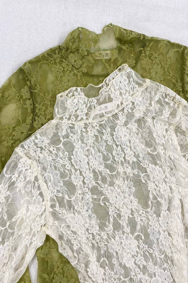 Final Sale - Little Secret Layering Mesh Sheer Top - ivyandlavyboutique JADE BY JANE