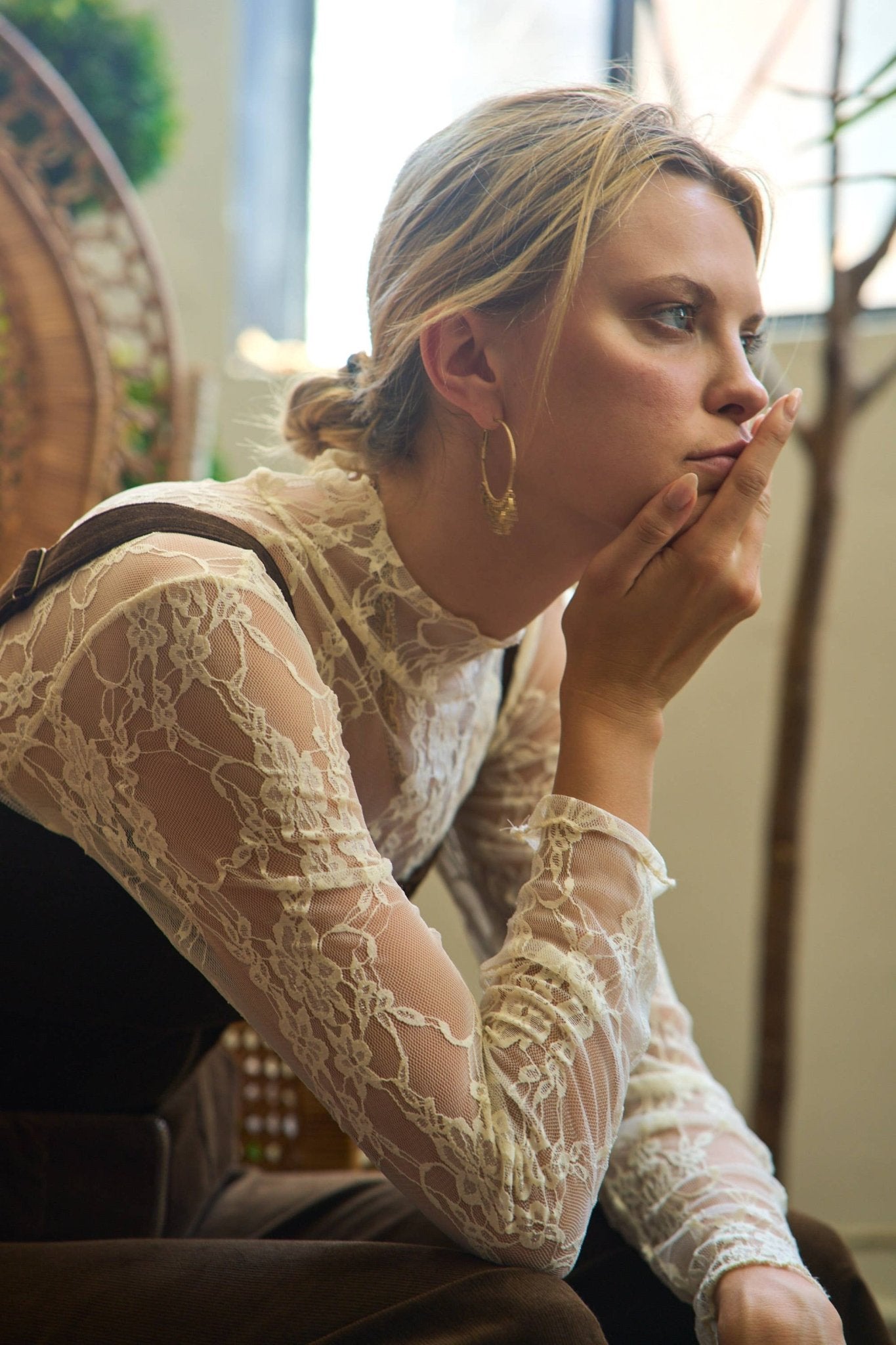 Final Sale - Little Secret Layering Mesh Sheer Top - ivyandlavyboutique JADE BY JANE