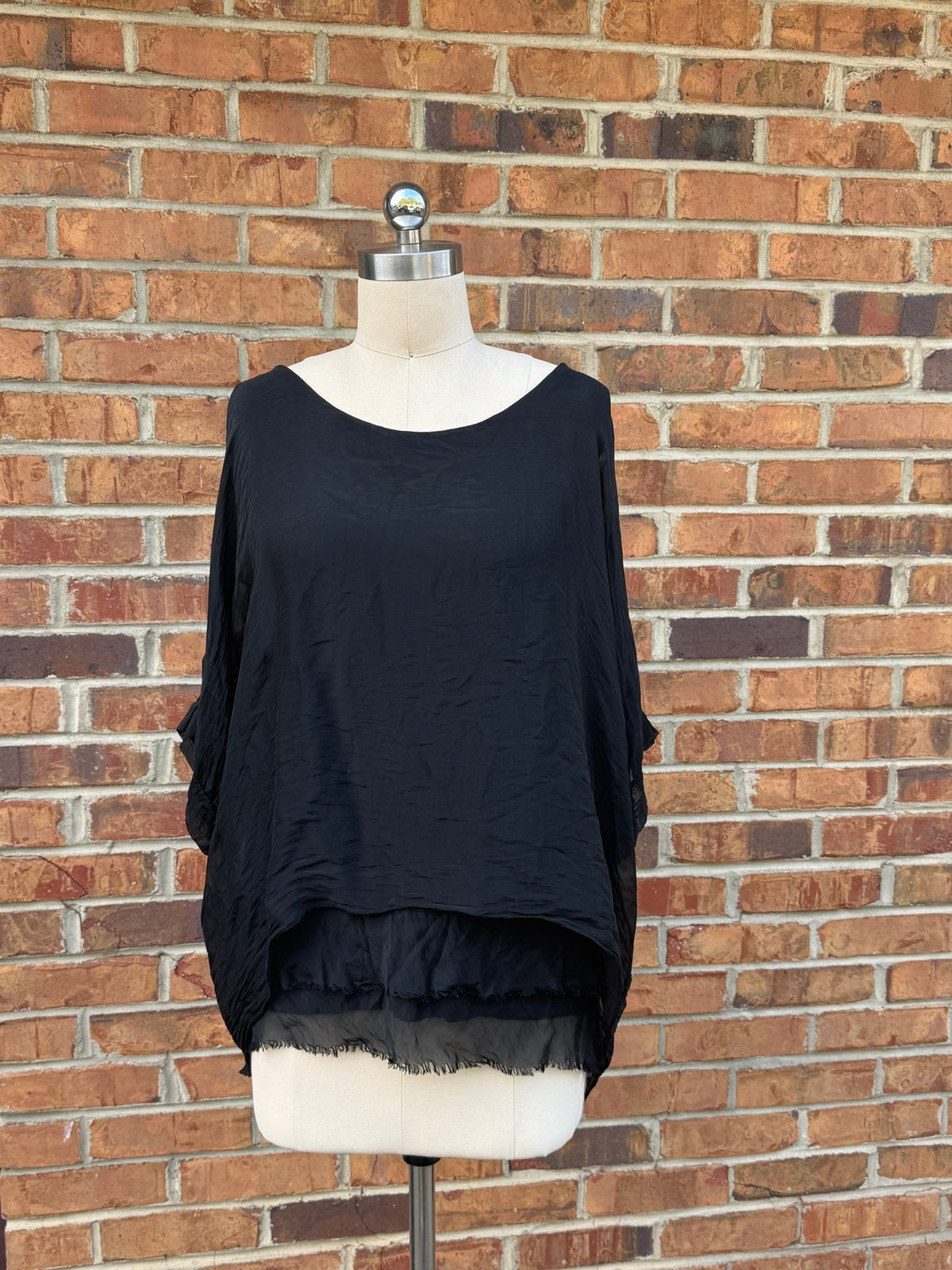 FINAL Sale- Silk Classic Everyday Top - ivyandlavyboutique Karamel Collection