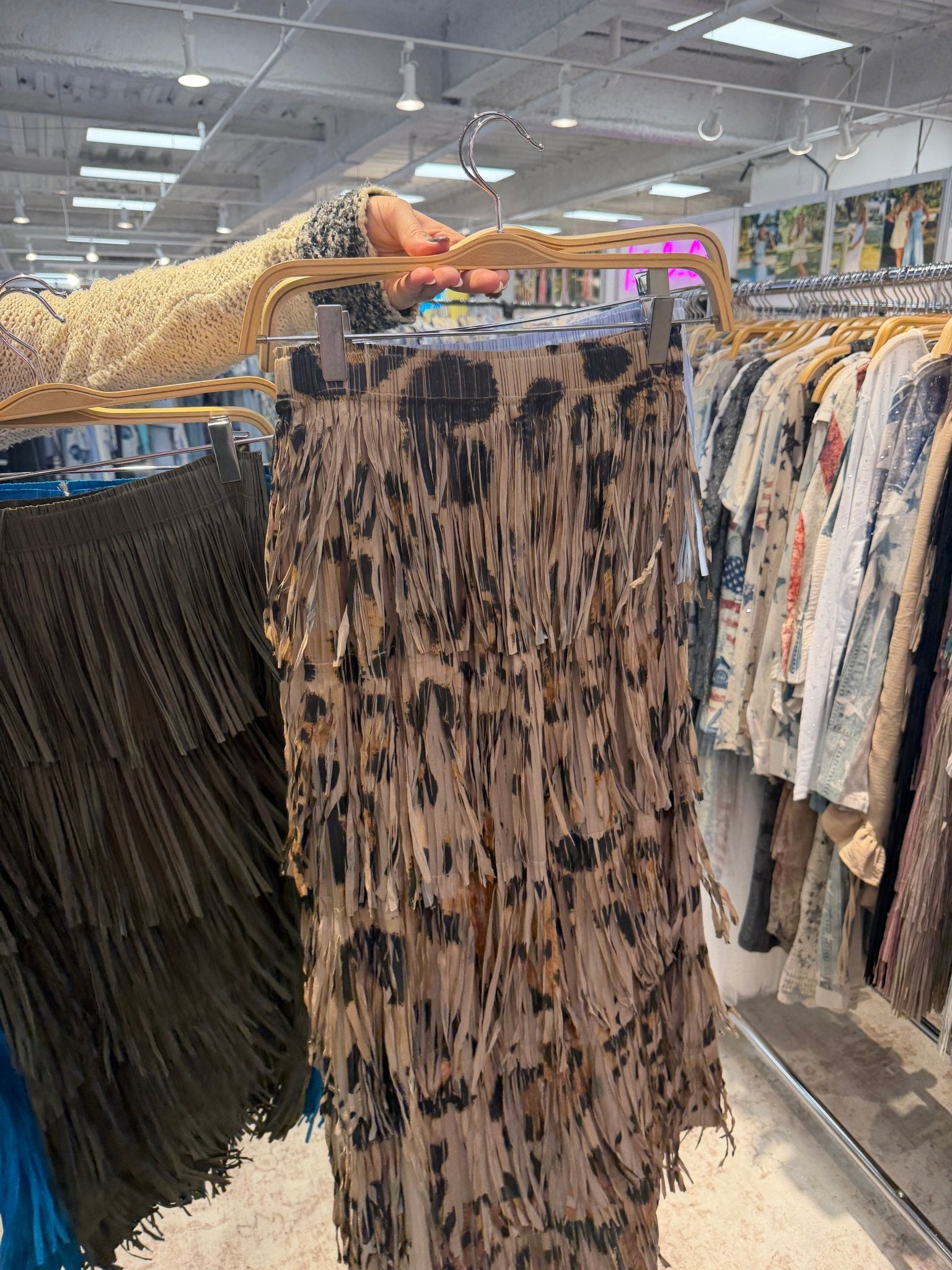 Flit & Flare Maxi Skirt - ols - 4794 - ivyandlavyboutique Origami Apparel ~ Lace and Crochet inspired