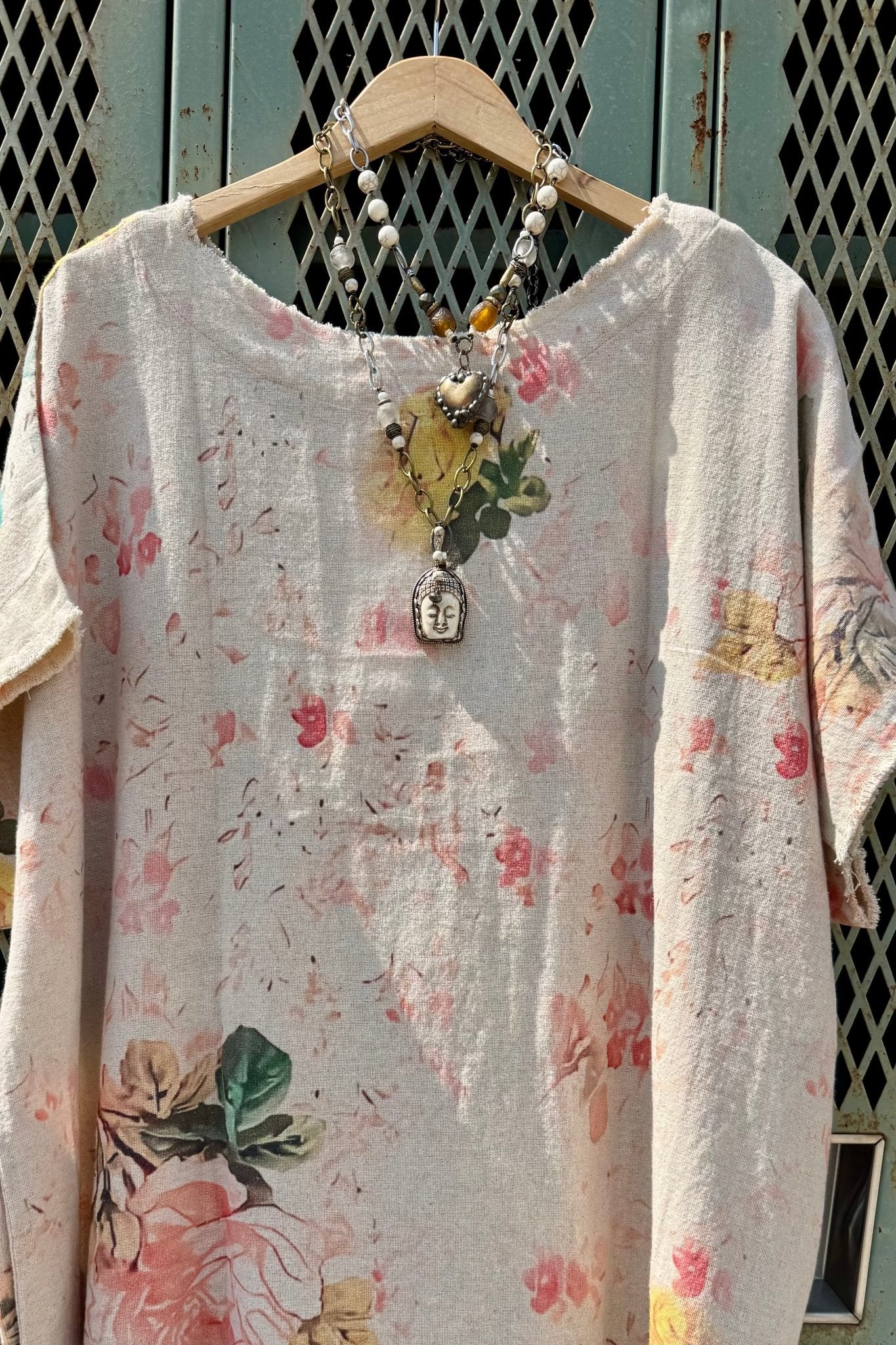 Floral Dreams Full Tunic - ivyandlavyboutique LeParisPetit by I Love Linen