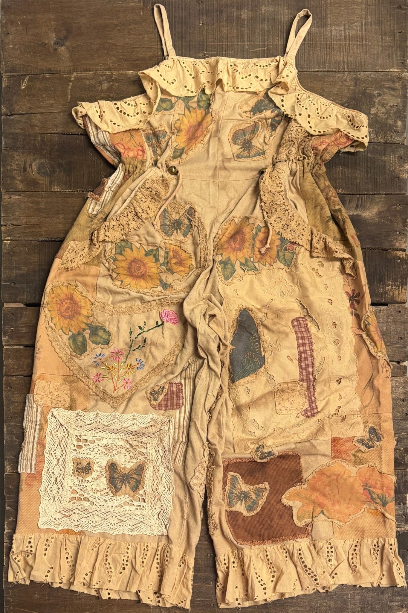 Floral Meadows Overall - ivyandlavyboutique Jaded Gypsy