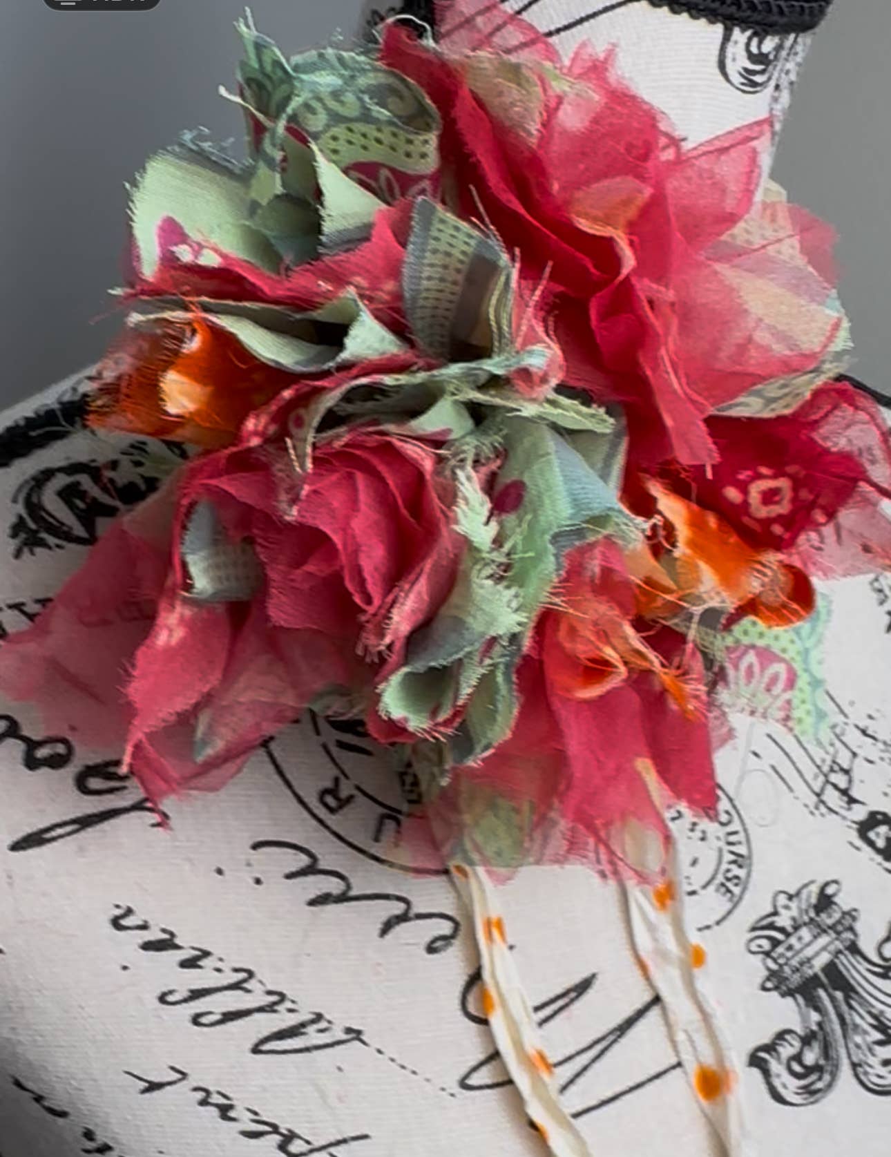 Floret Accessory - Hair Clip/Neck tie/Brooch - ivyandlavyboutique The Curated Raven