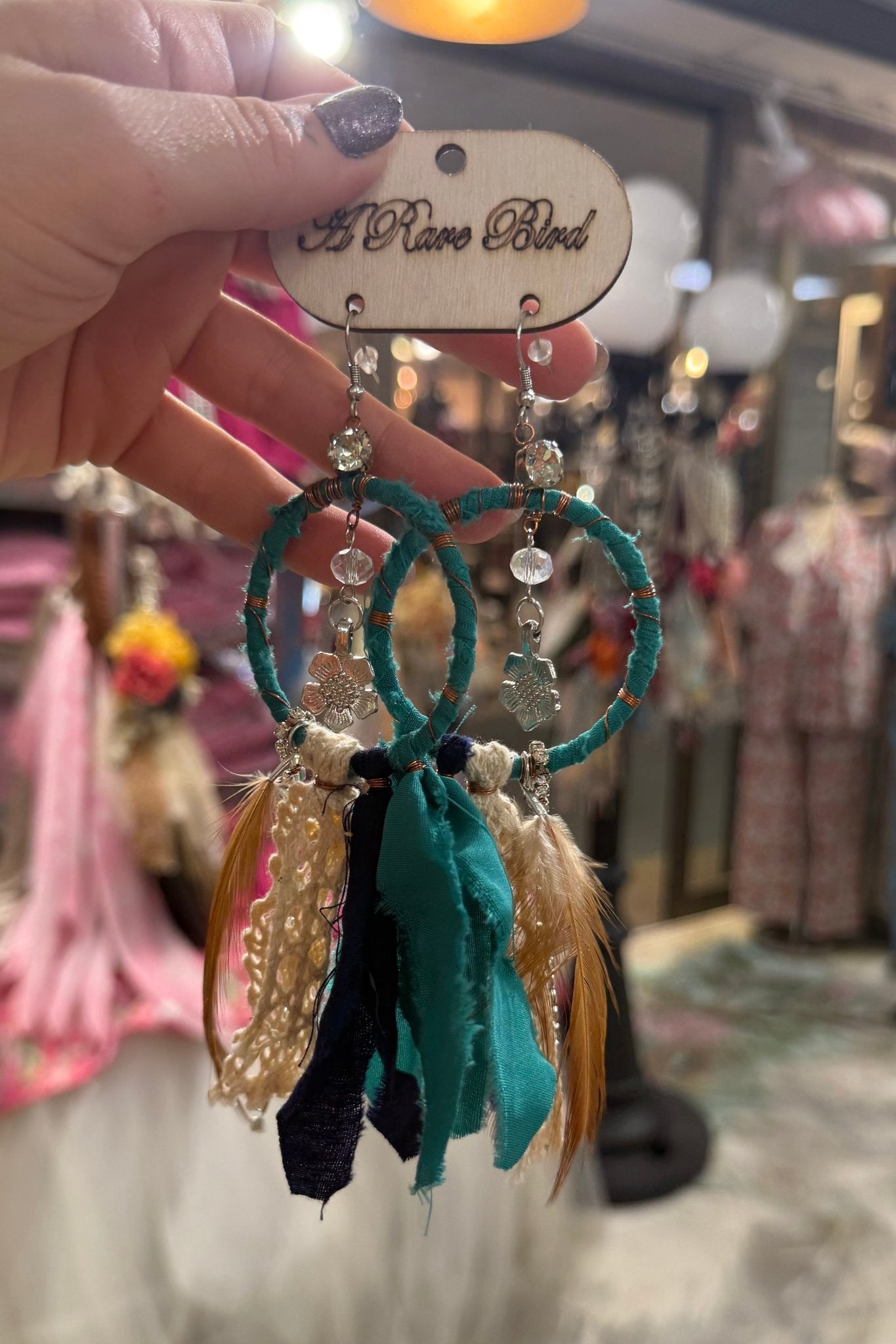 Flower Power Earring - ivyandlavyboutique A Rare Bird Shop