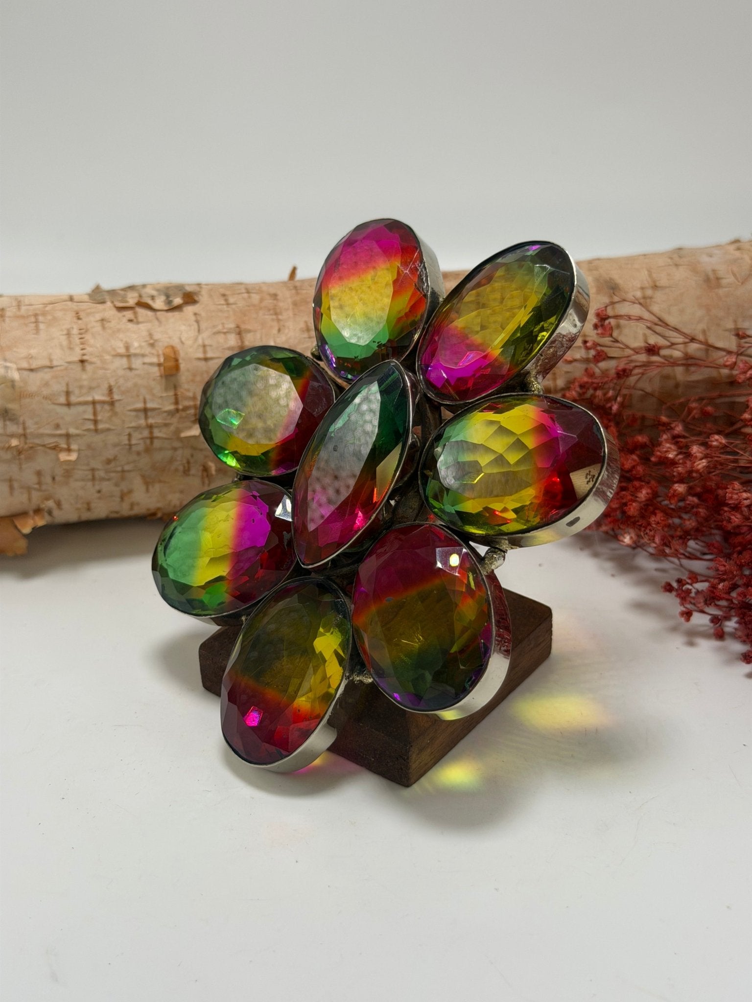 Flower Power Ring Style 5 - ivyandlavyboutique ivyandlavyboutique