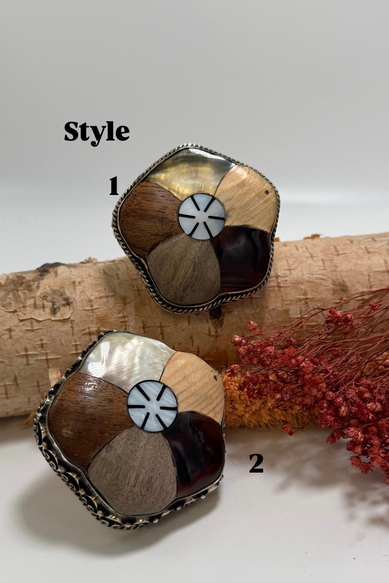 Flower Shell Ring - ivyandlavyboutique ivyandlavyboutique