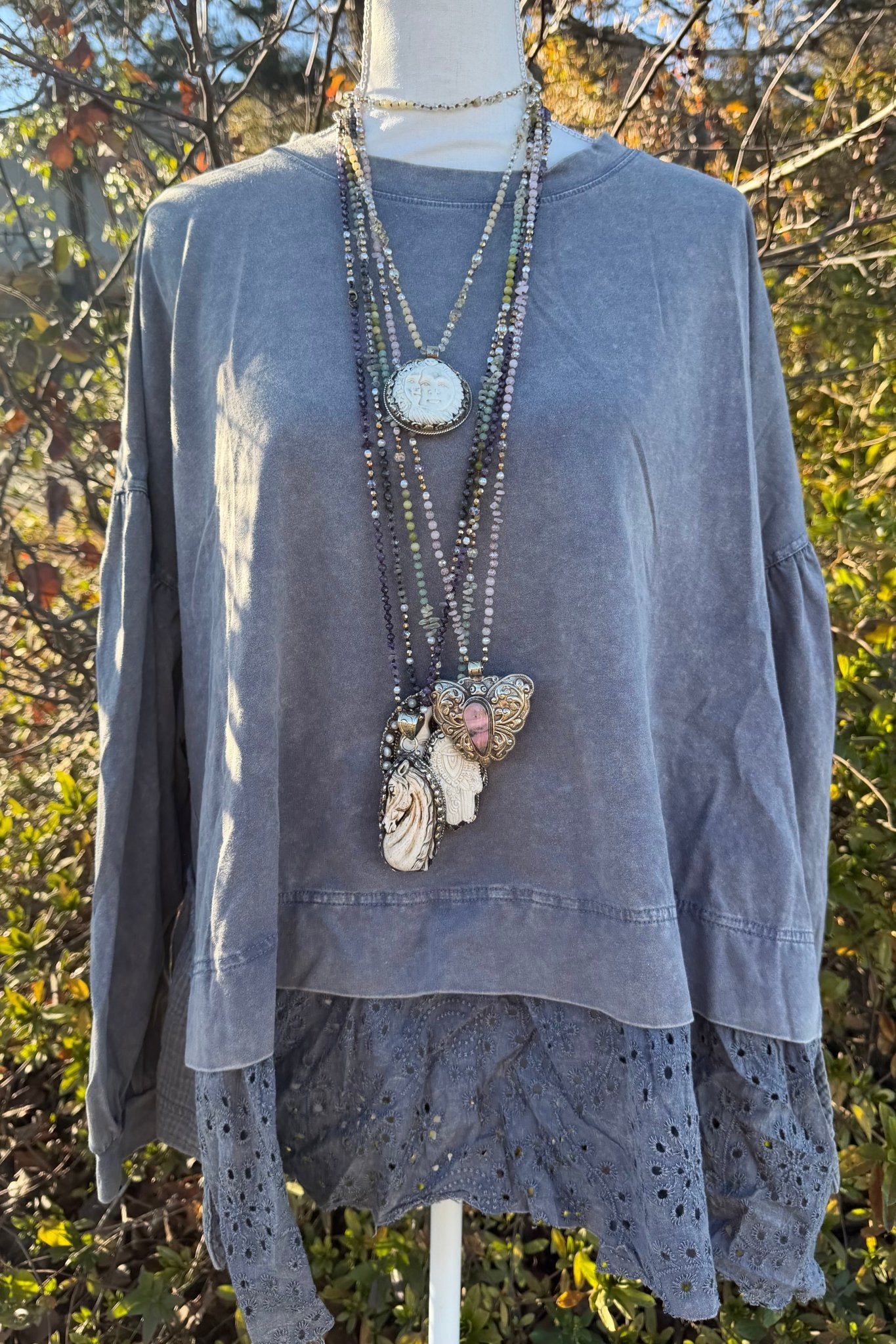 Flutter By Pink Butterfly Necklace - ivyandlavyboutique ivyandlavyboutique