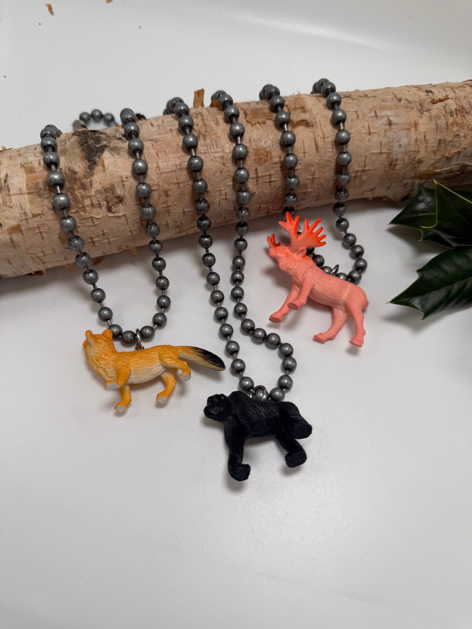 Foxy Lady Inner Child Animal Necklace - ivyandlavyboutique ivyandlavyboutique