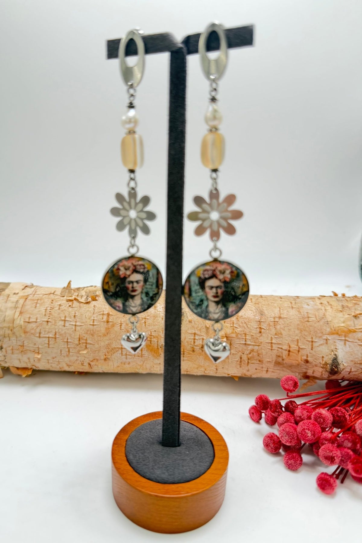 Frida And Daisy Earrings 2 - ivyandlavyboutique Spirit Lala