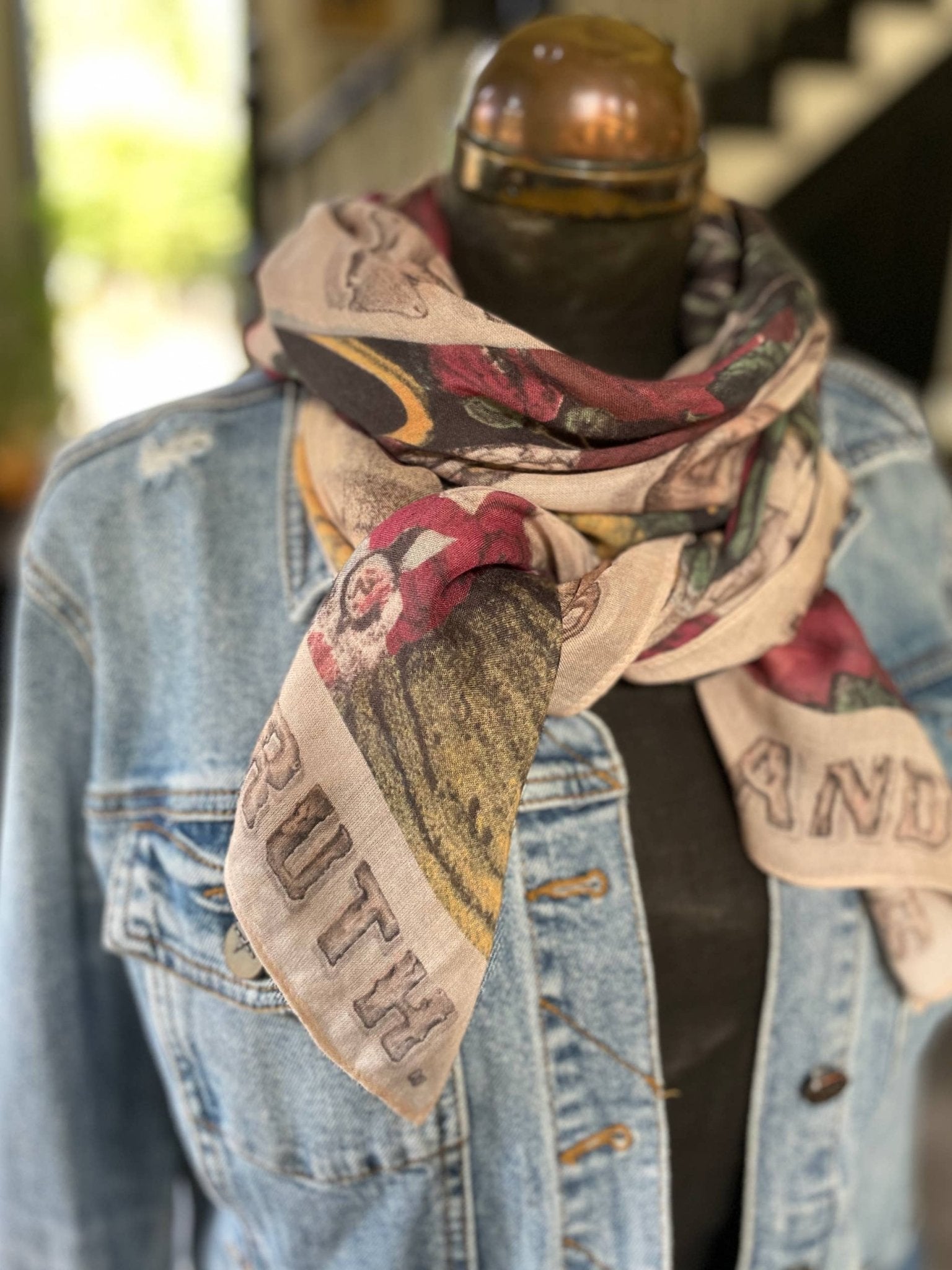 Friendship Love & Truth Bohemian Scarf - ivyandlavyboutique Market of Stars