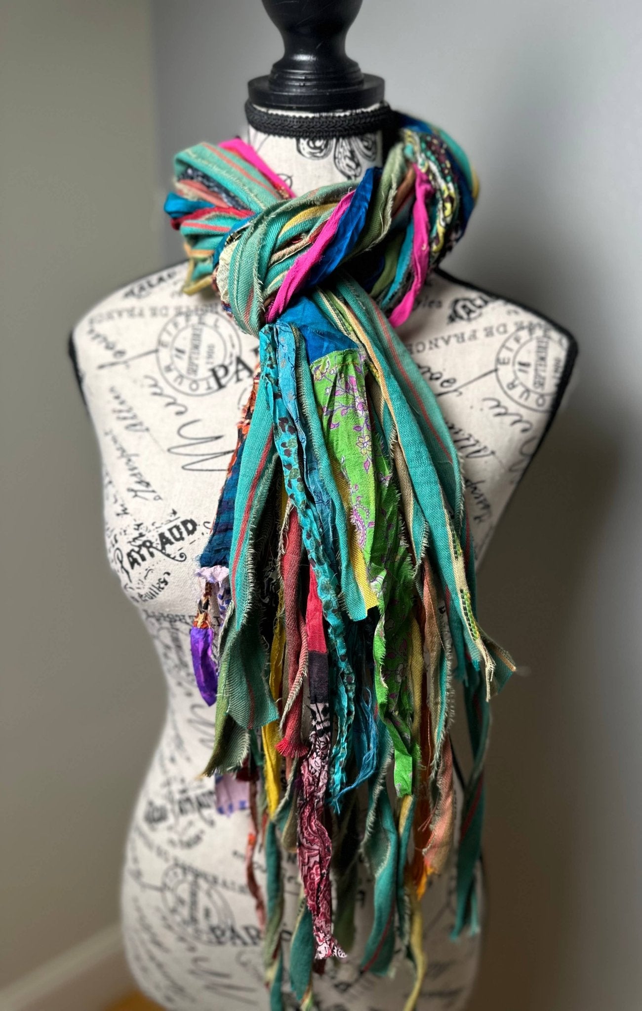 Fringe Scarf - Wanderlust - ivyandlavyboutique The Curated Raven