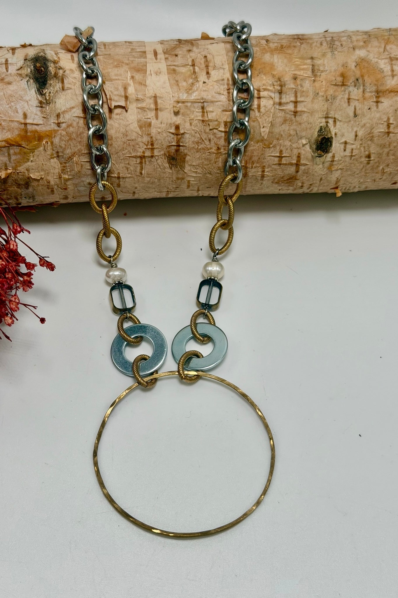 Full Circle Moment Necklace - ivyandlavyboutique ivyandlavyboutique