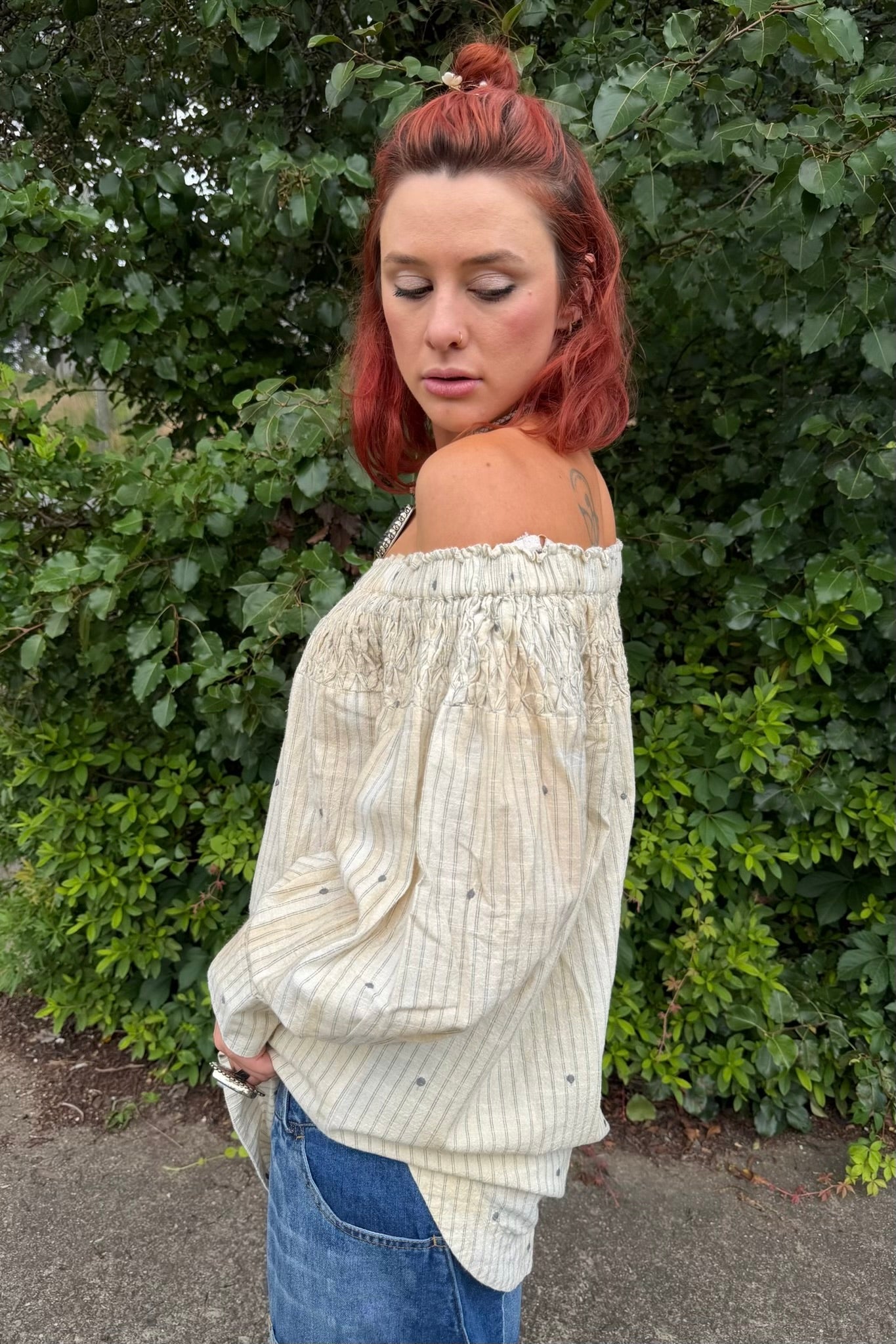 Fun and Flirty Off The Shoulders Top - ivyandlavyboutique A Rare Bird Shop