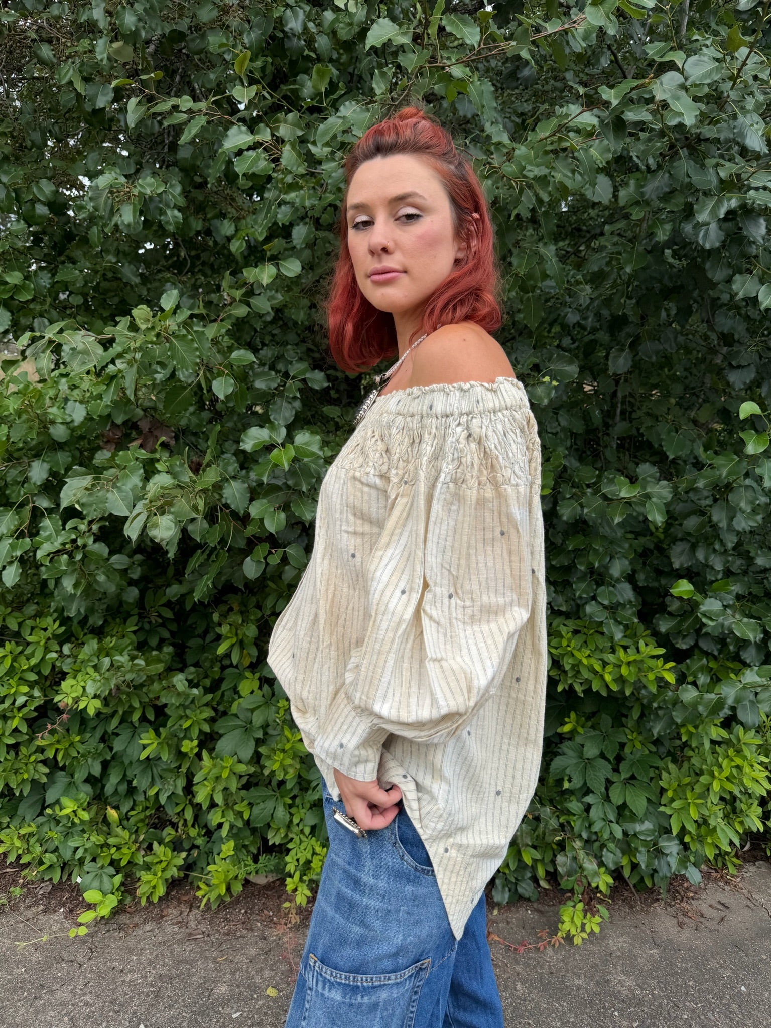 Fun and Flirty Off The Shoulders Top - ivyandlavyboutique A Rare Bird Shop