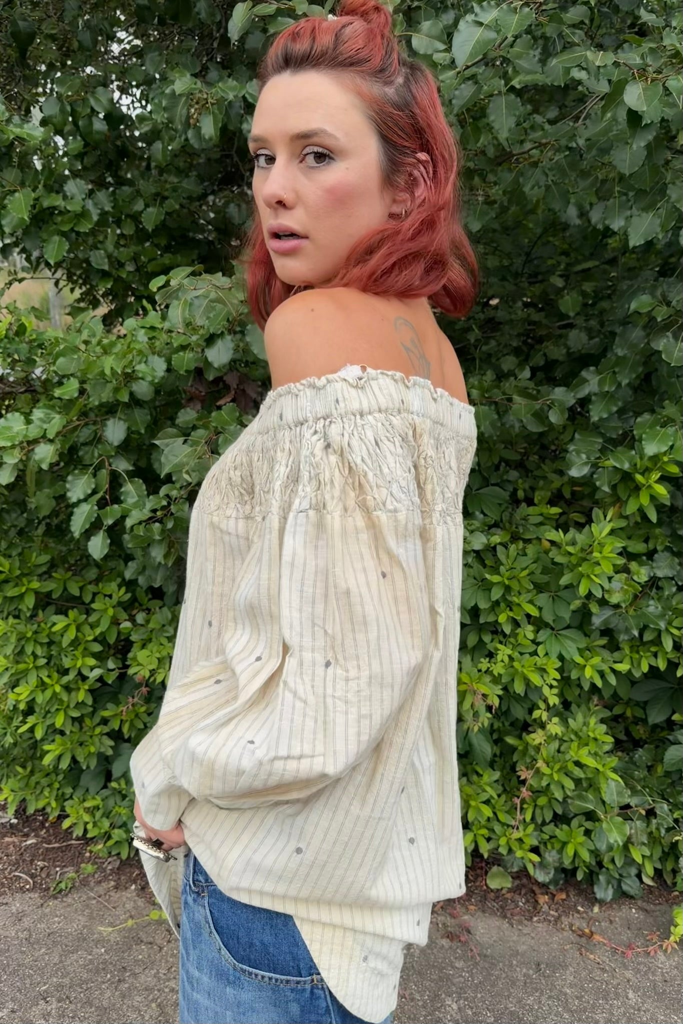 Fun and Flirty Off The Shoulders Top - ivyandlavyboutique A Rare Bird Shop