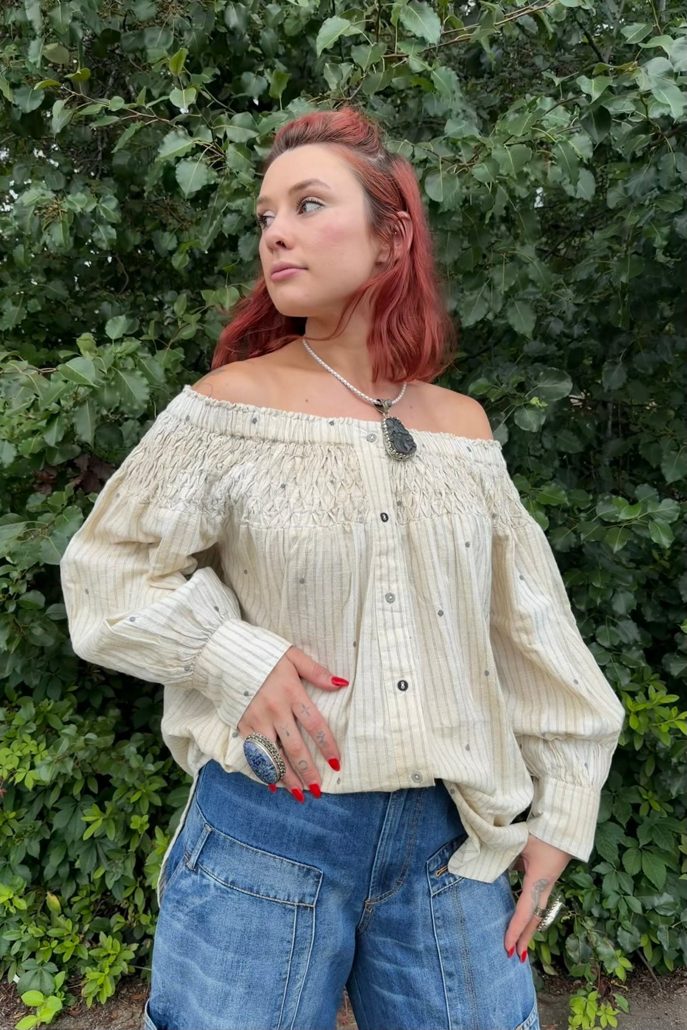 Fun and Flirty Off The Shoulders Top - ivyandlavyboutique A Rare Bird Shop