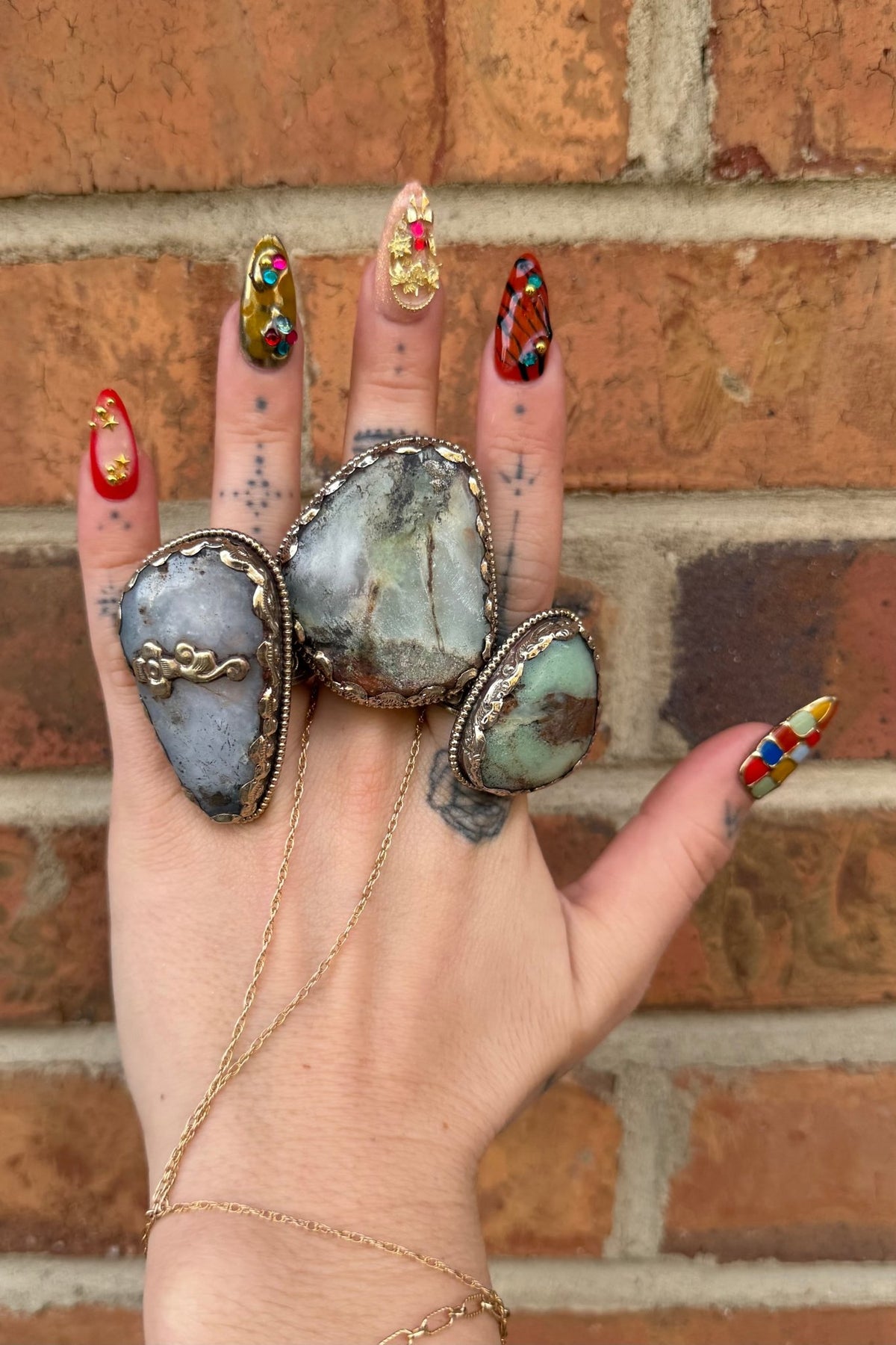 Funky Gem Ring - Boho Wanderlust Boutique Boho Wanderlust Boutique