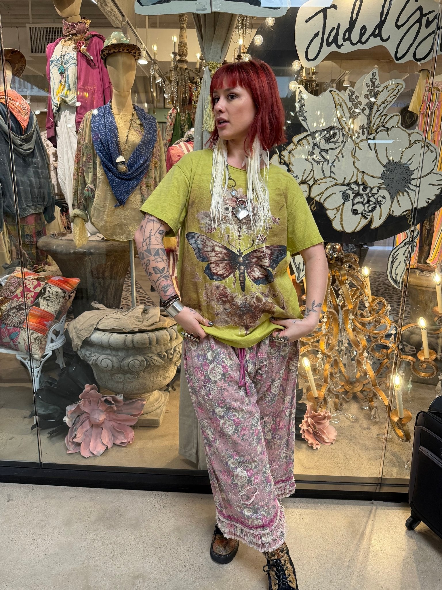 Garden Romance Bloomer in Rose - ivyandlavyboutique Jaded Gypsy