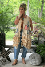 Garden Sculpture Duster - ivyandlavyboutique Jaded Gypsy