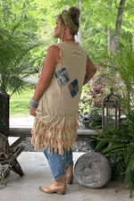 Garden Sculpture Duster - ivyandlavyboutique Jaded Gypsy