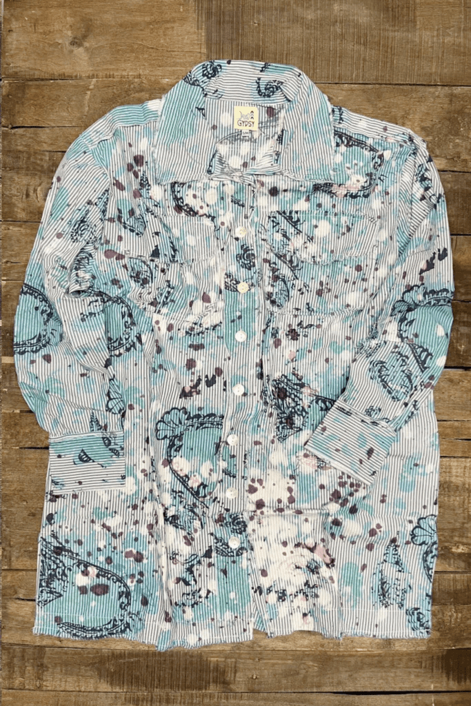 Garden Splash Top - ivyandlavyboutique Jaded Gypsy