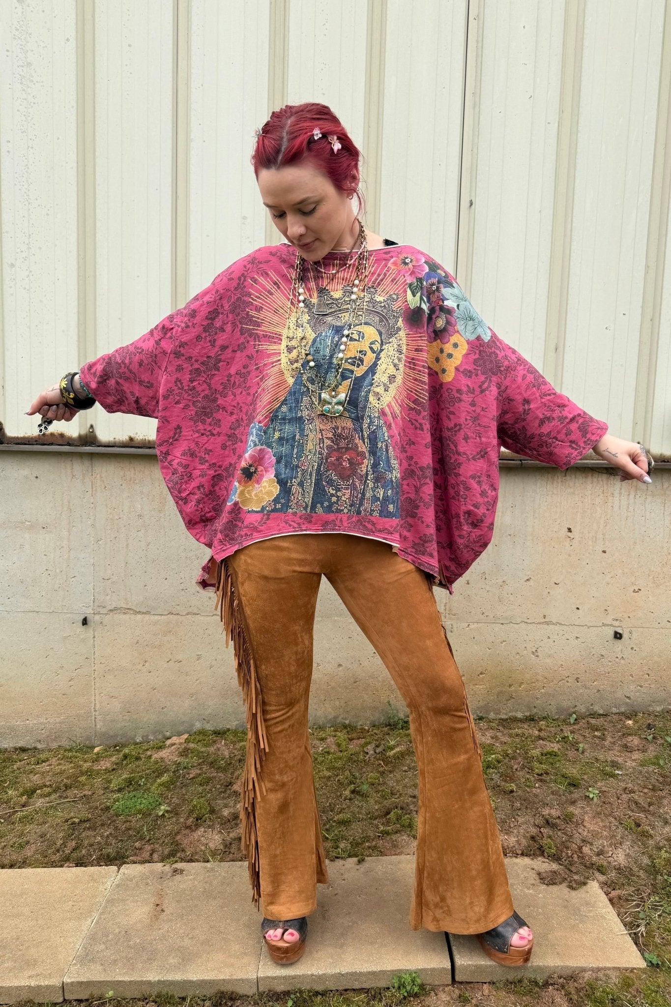 Giddy Up Suede Flares w/ Fringe - ivyandlavyboutique ivyandlavyboutique