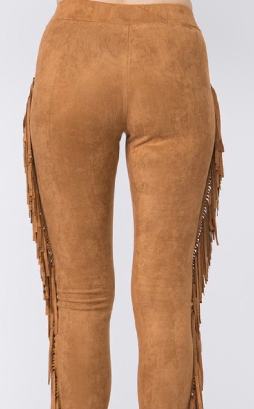 Giddy Up Suede Flares w/ Fringe - ivyandlavyboutique ivyandlavyboutique