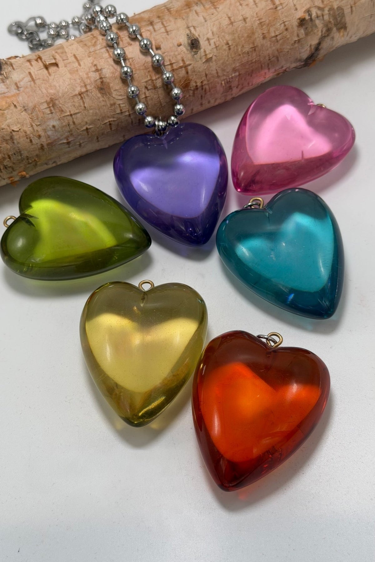 Glass Heart Goner Necklace - Boho Wanderlust Boutique Boho Wanderlust Boutique