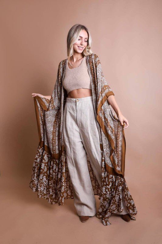 Go With The Flow Kimono - ivyandlavyboutique Leto Accessories