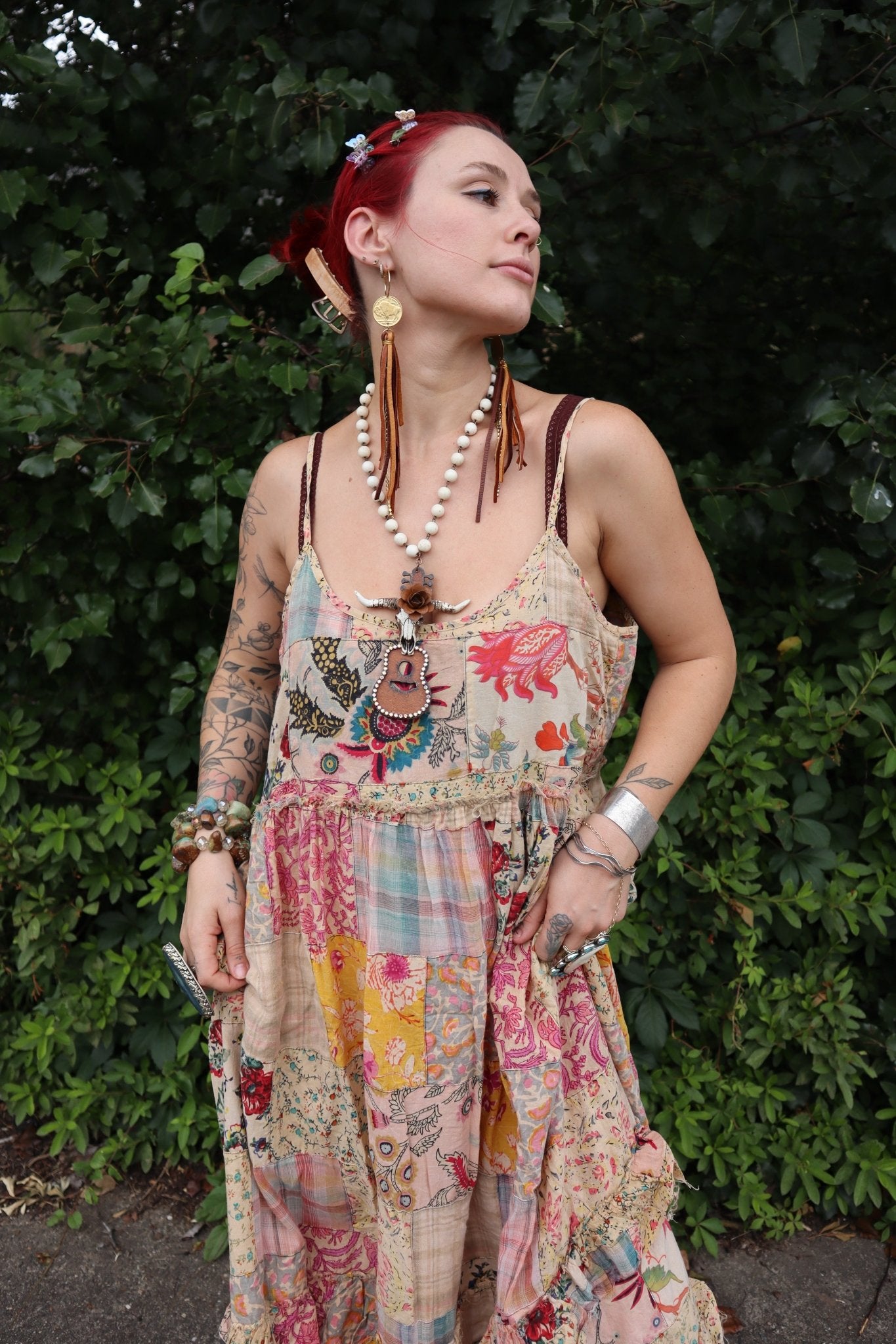 Golden Bloom Dress - ivyandlavyboutique Jaded Gypsy
