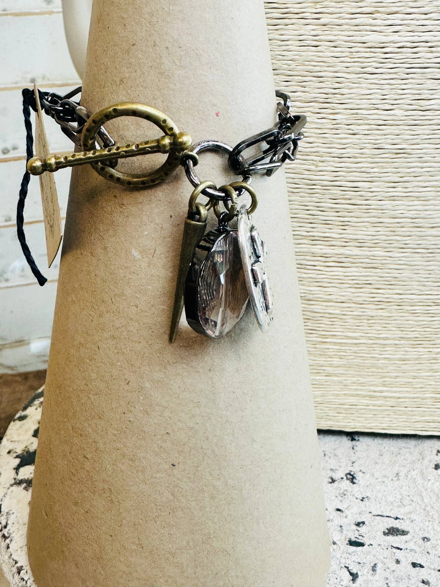 Gorgeous Gunmetal Crystal - ivyandlavyboutique Scooples Jewelry