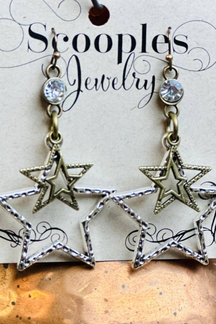 Gypsy Star Earrings - ivyandlavyboutique Scooples Jewelry