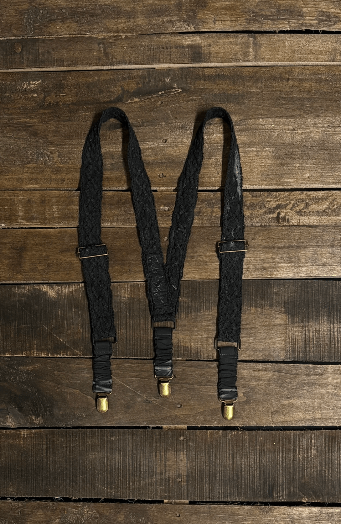 Gypsy Suspenders in Black Lace - ivyandlavyboutique Jaded Gypsy