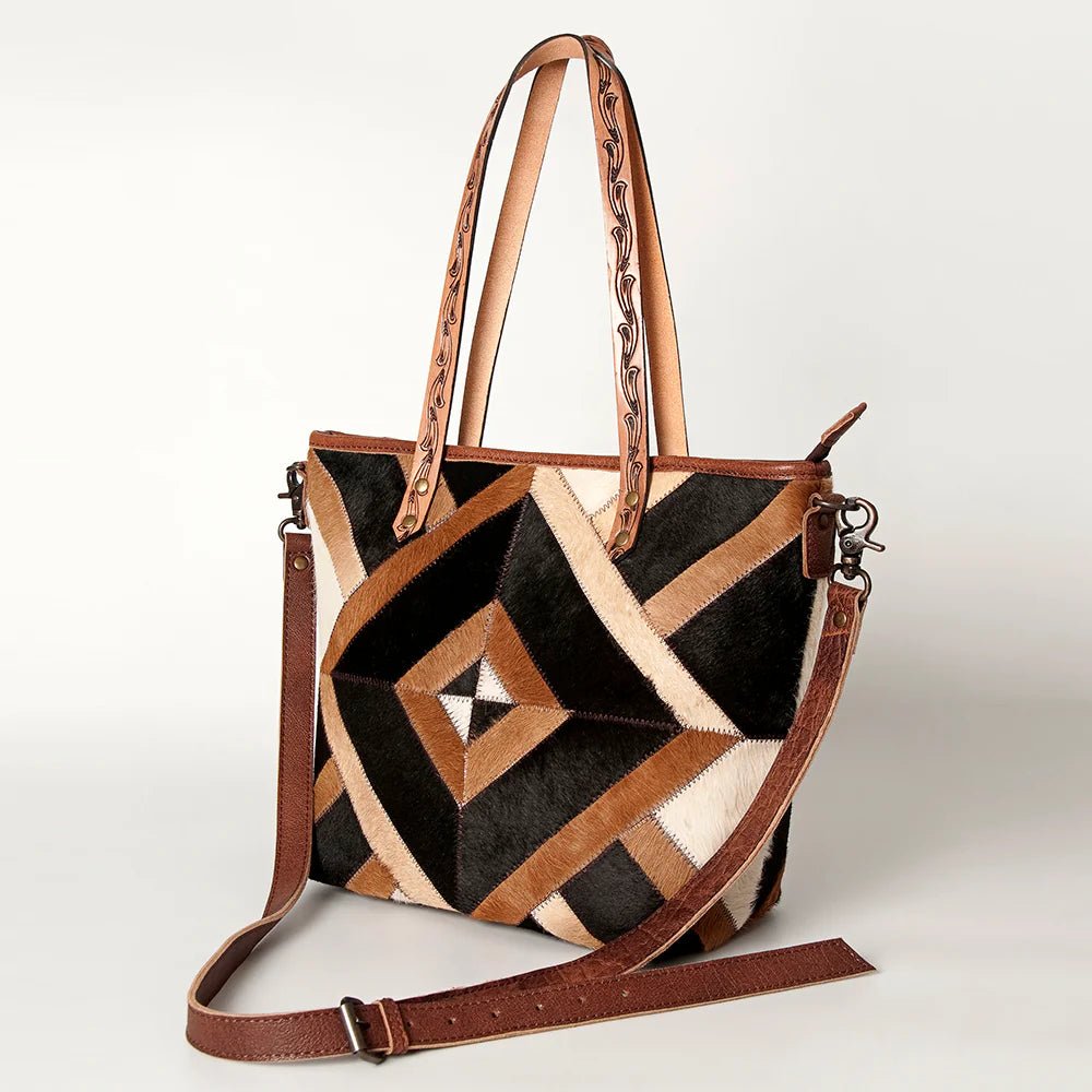 Hair-on Cowhide Western Bag - ivyandlavyboutique american darling
