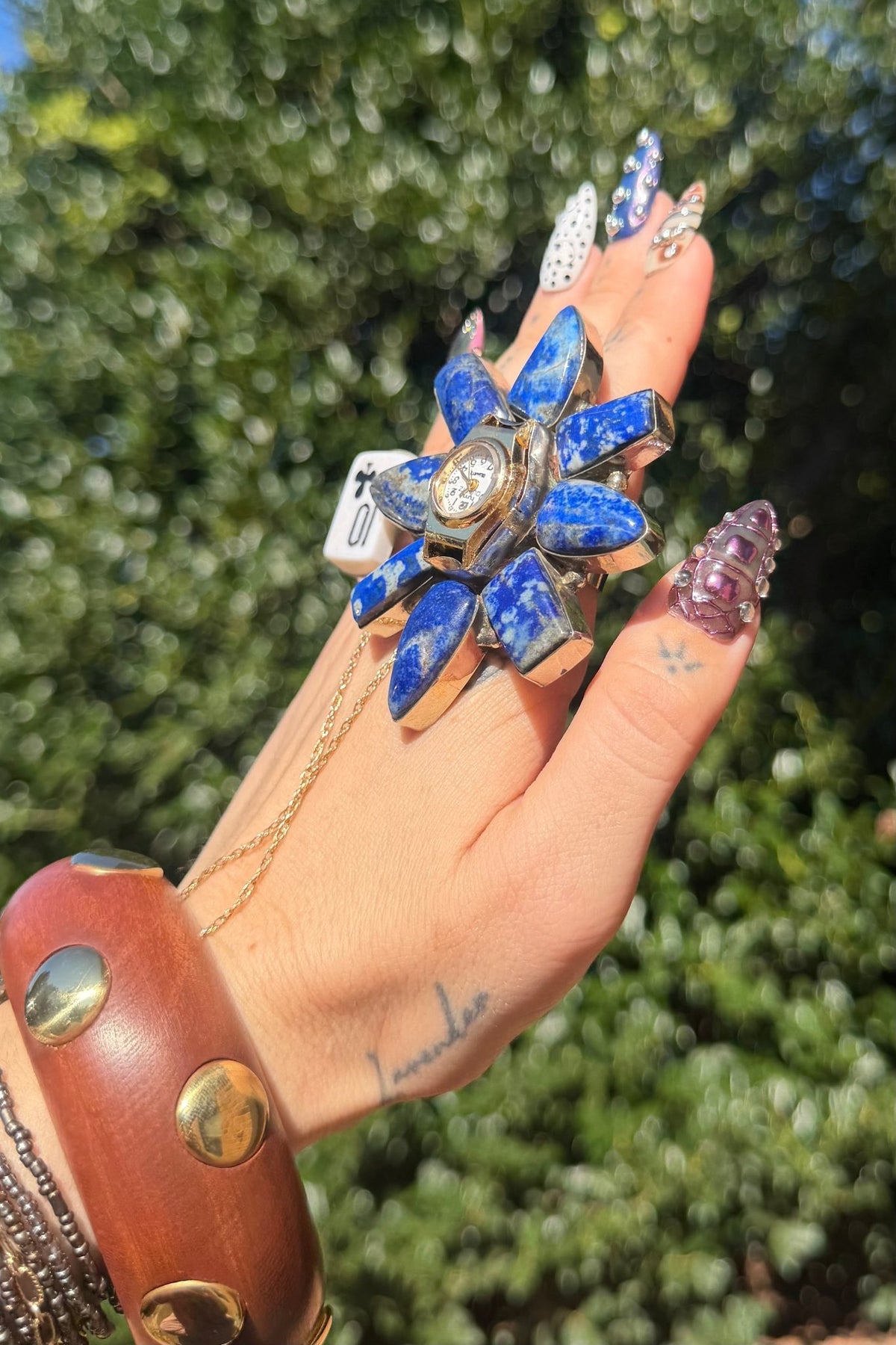Half Past Lapis Ring - Boho Wanderlust Boutique ivyandlavyboutique