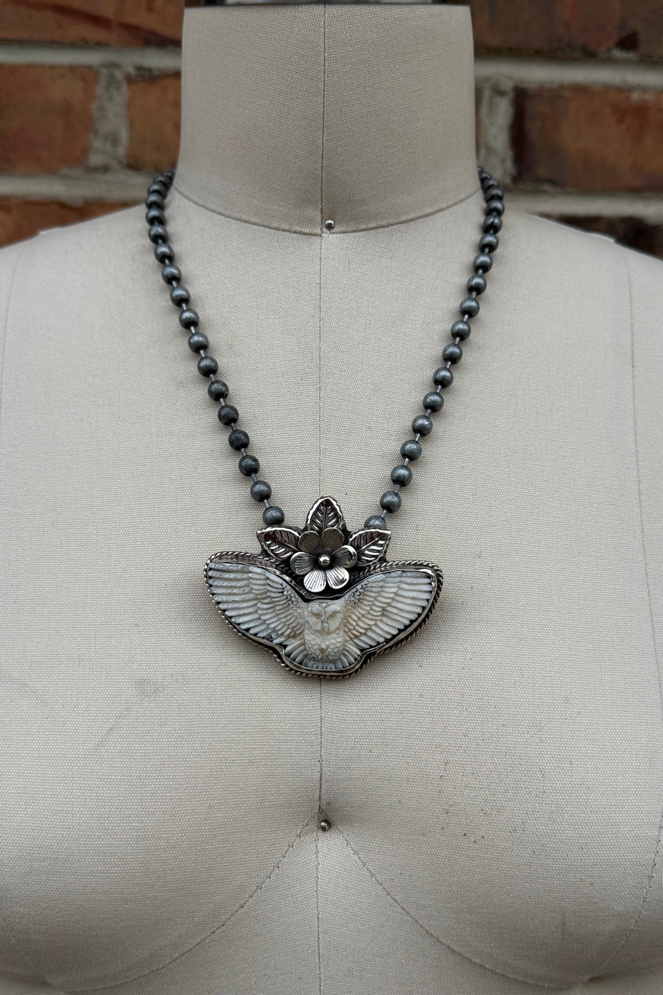 Hawk Eye Necklace - ivyandlavyboutique ivyandlavyboutique