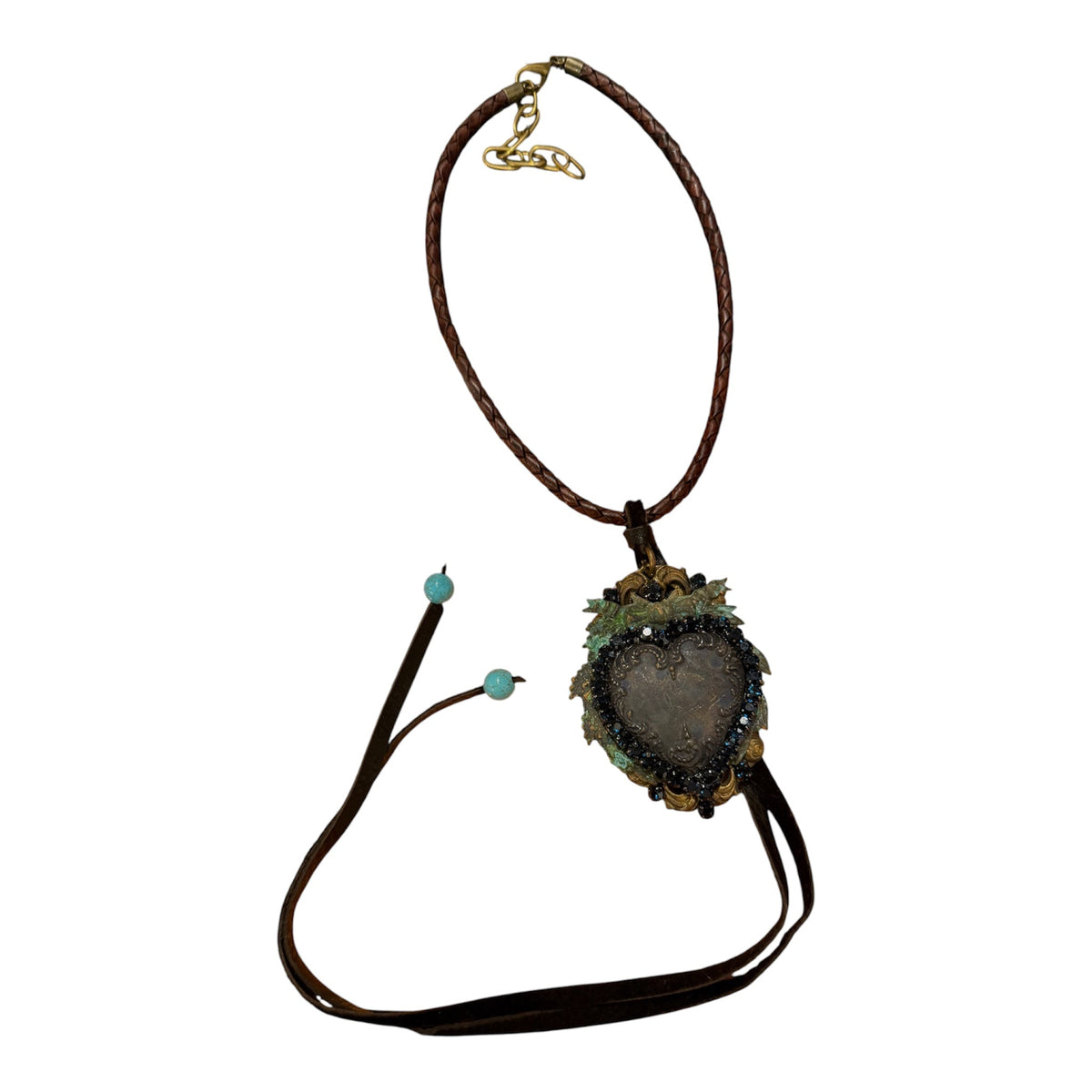 Heart Leather Choker - Boho Wanderlust Boutique Boho Wanderlust Boutique