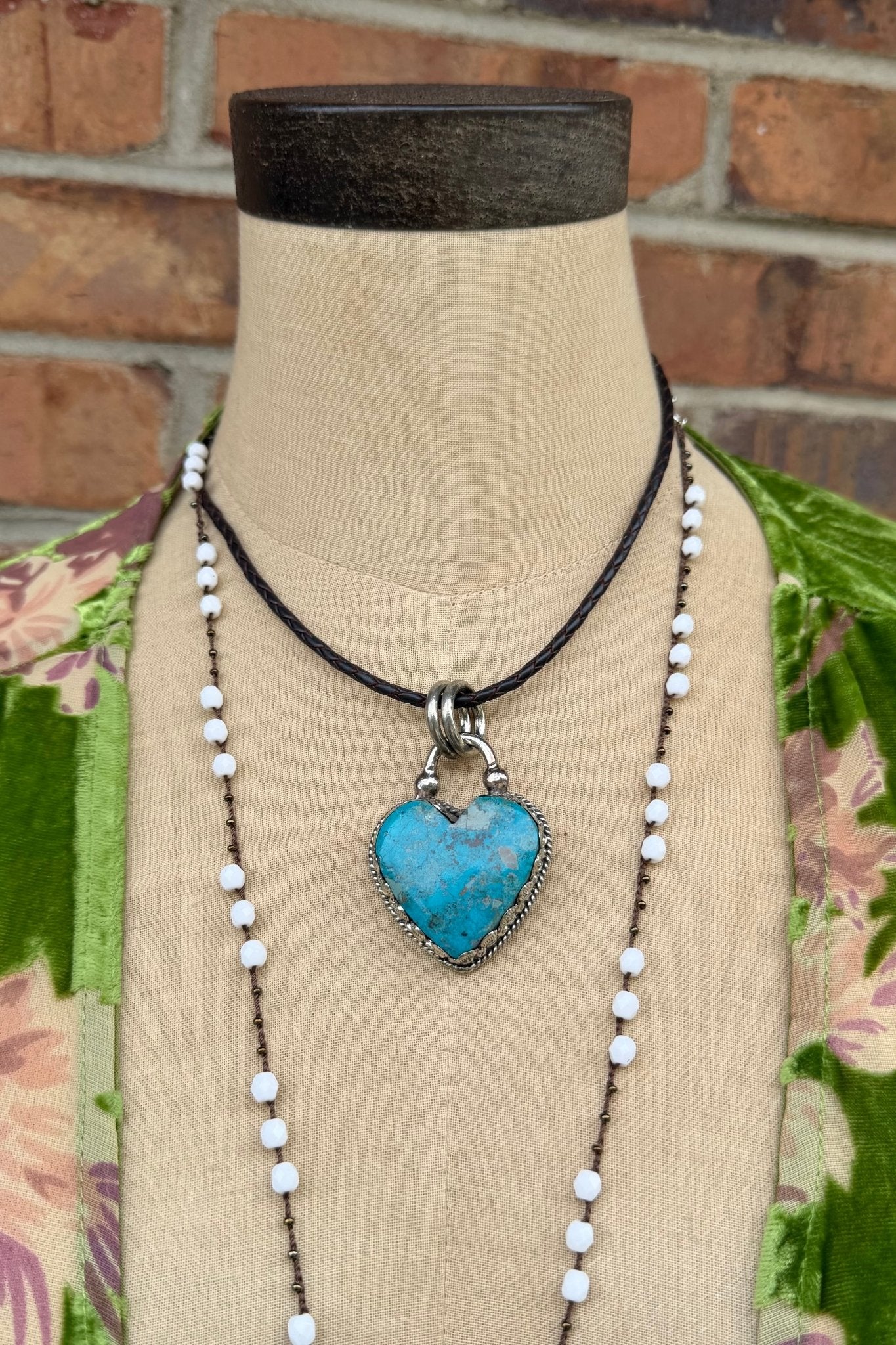 Heart of Turquoise Choker - ivyandlavyboutique ivyandlavyboutique